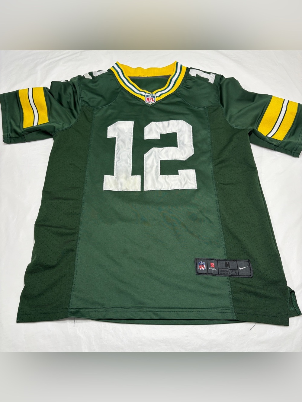 Nike Green Bay Packers Aaron Rodgers #12 Jersey Men’s Medium